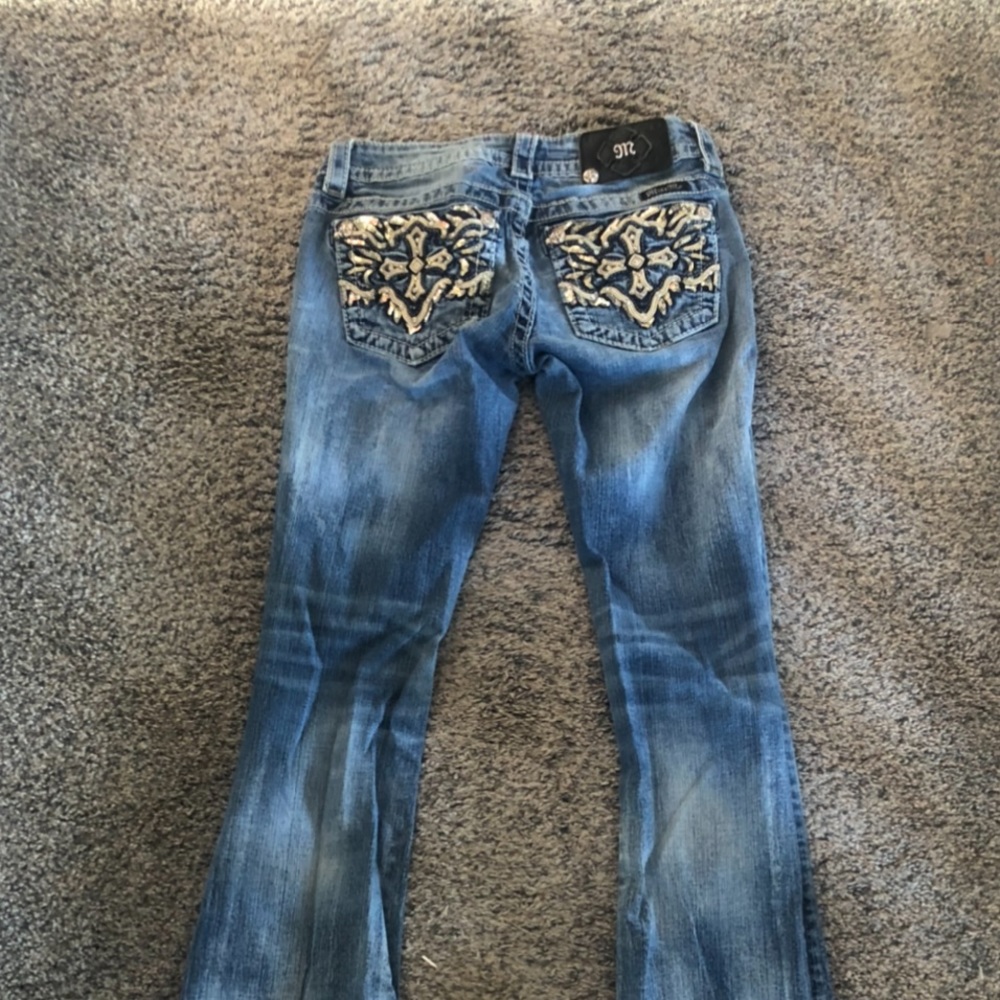 Miss me signature-rise boot Jean